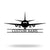Personalized Airplane Metal Sign Metal Wall Art