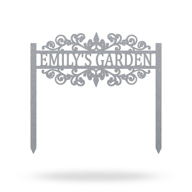 Personalized Metal Yard Garden Sign Garden Stake - 60‘’