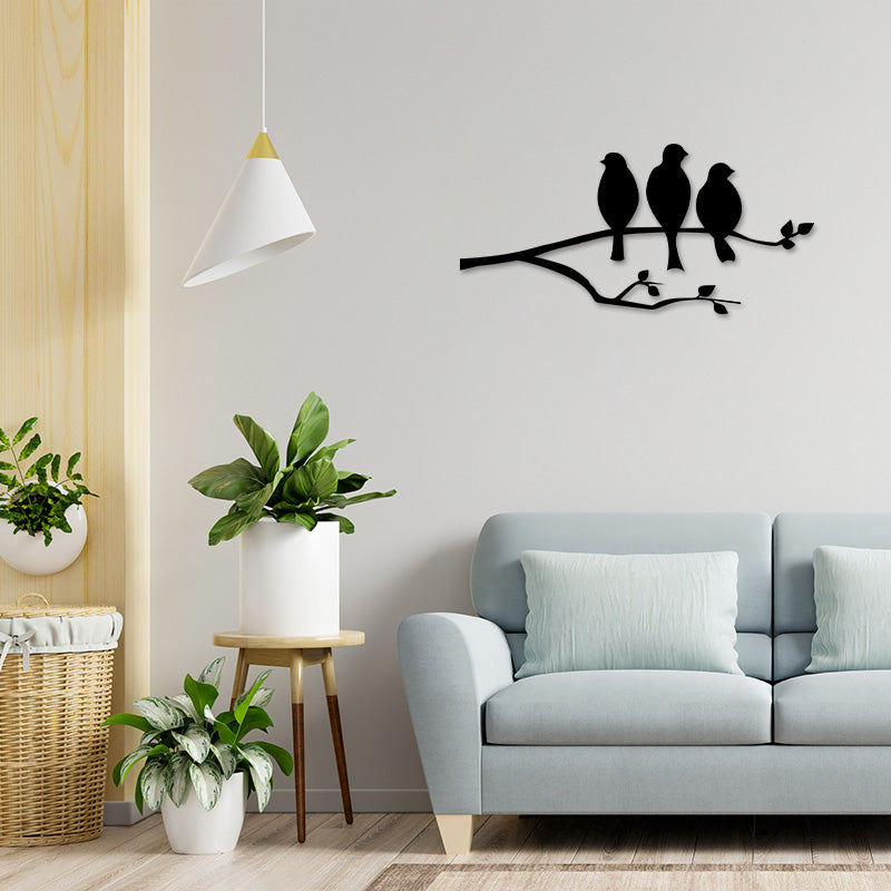 Metal Bird Outdoors Sign For Home decor