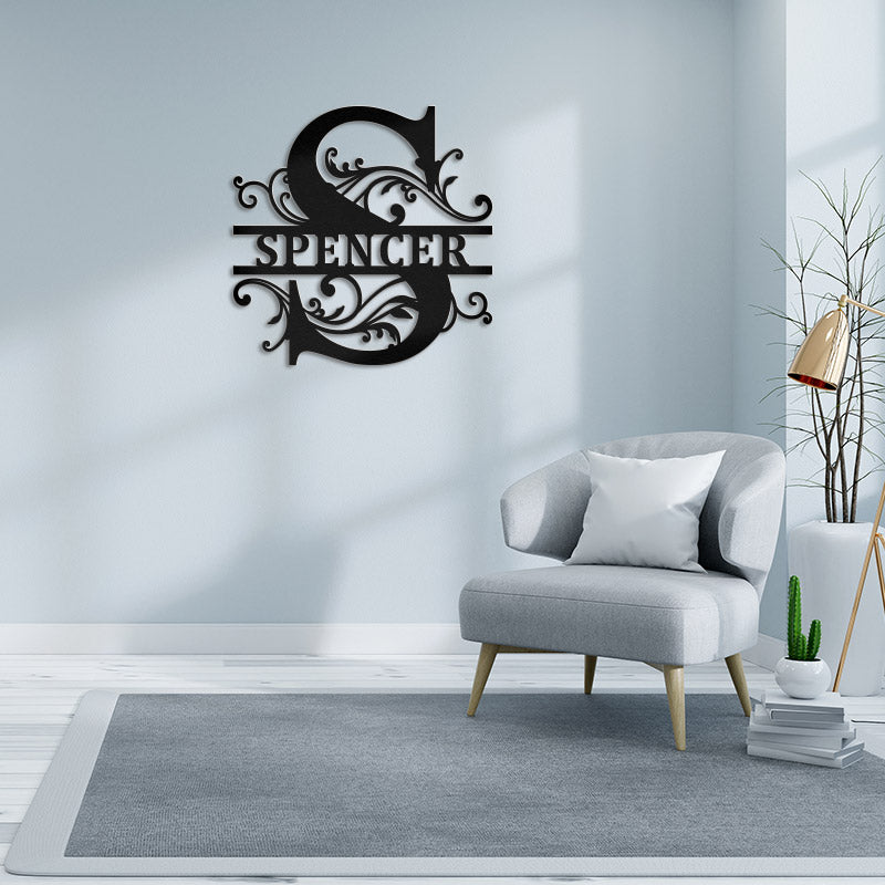 Custom Last Name Sign Wall Decor