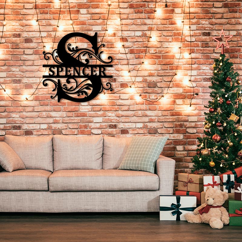 Custom Last Name Sign Wall Decor