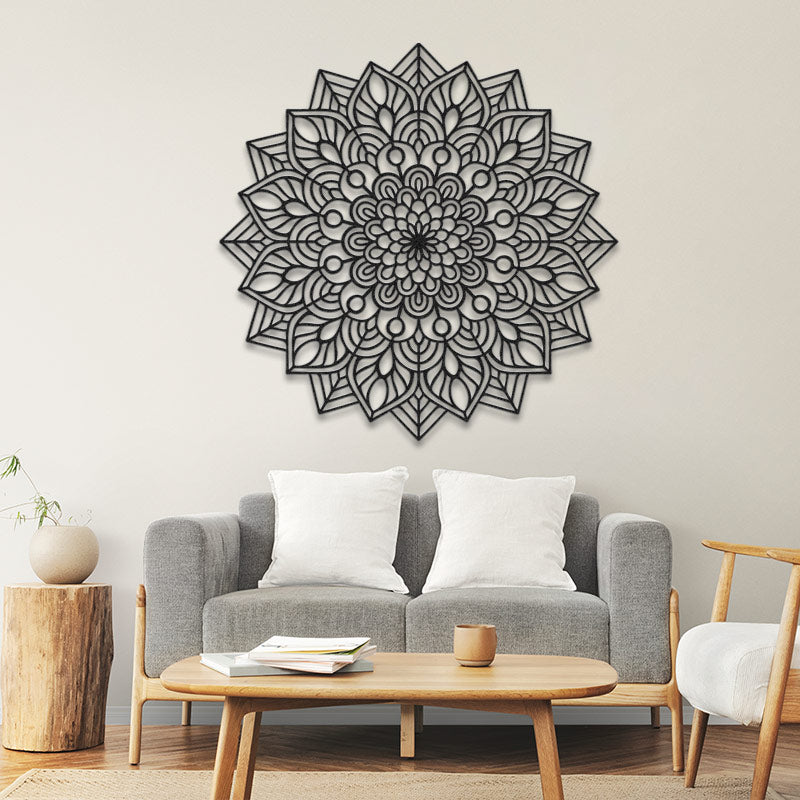 Mandala Metal Wall Art Wall Decor for Home &amp; Office