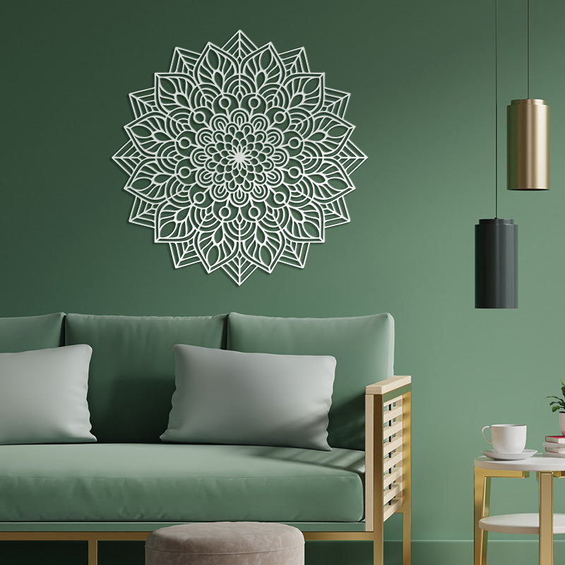 Mandala Metal Wall Art Wall Decor for Home &amp; Office