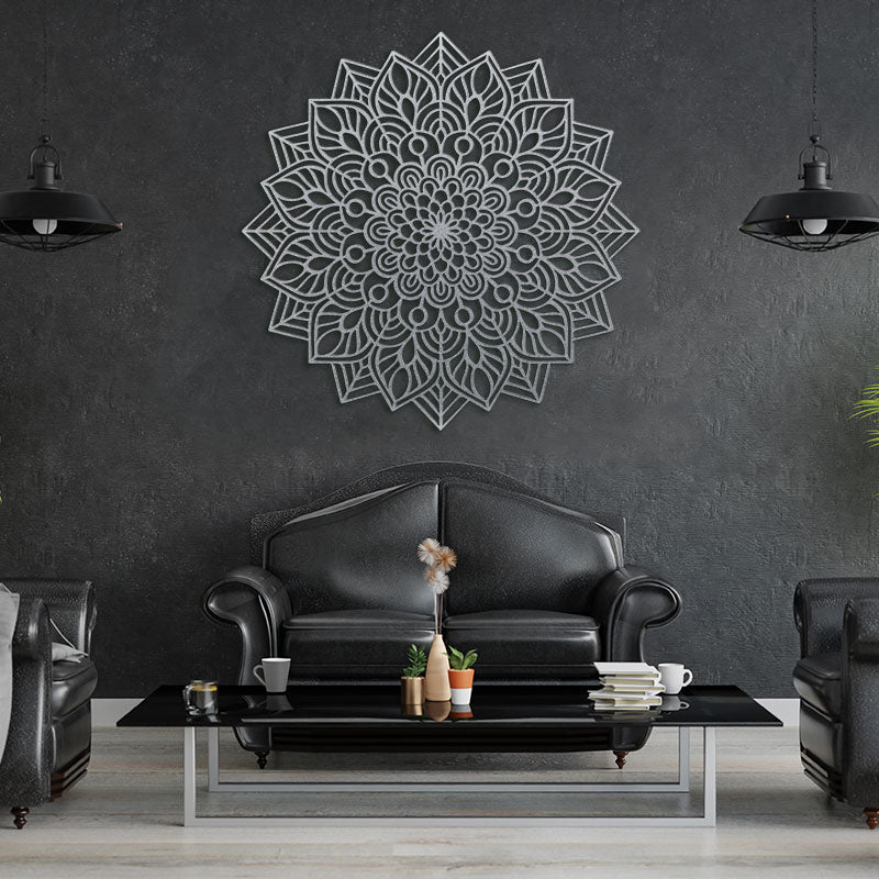 Mandala Metal Wall Art Wall Decor for Home &amp; Office