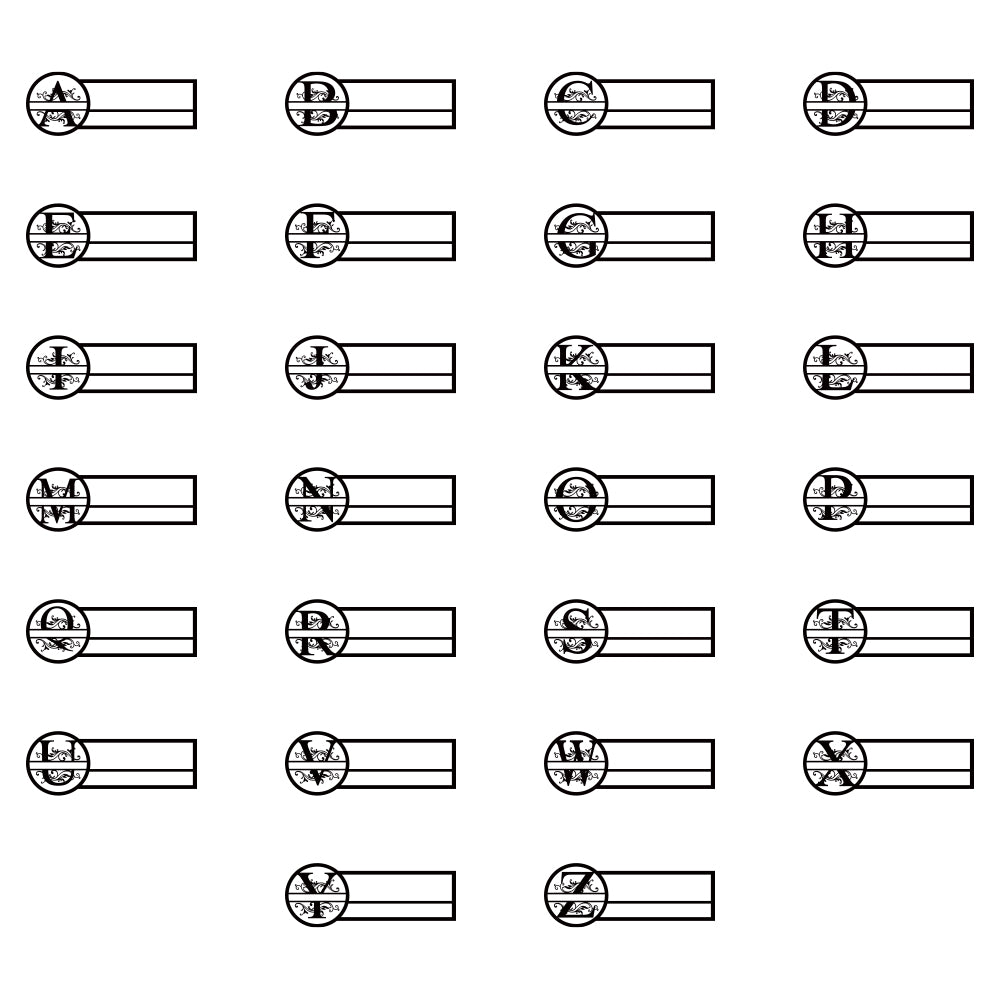 Custom Name Metal Address Sign Address Numbers for House