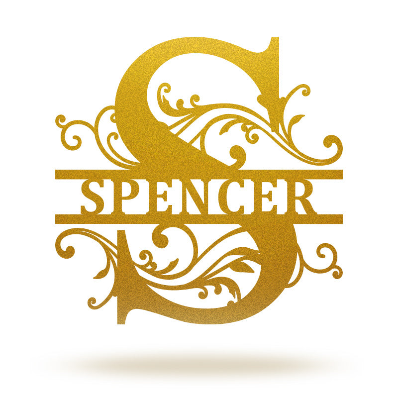 Custom Last Name Sign Wall Decor