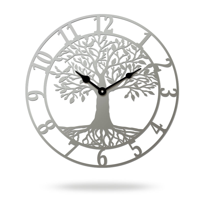 Tree Of Life Metal Wall Clock Wall decor