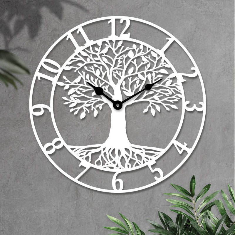 Tree Of Life Metal Wall Clock Wall decor