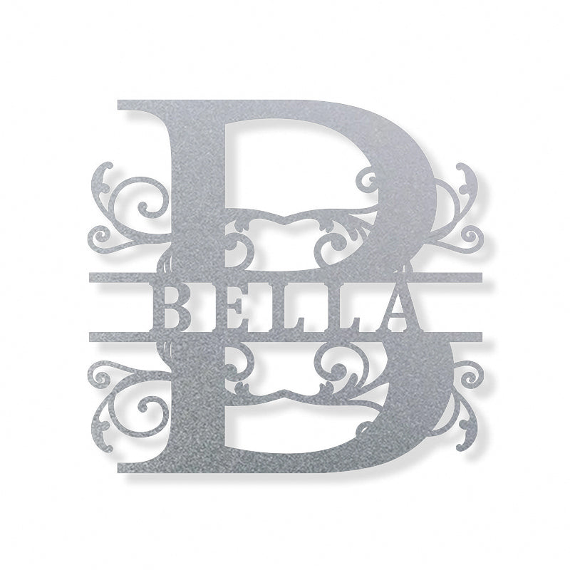 Custom Monogram Name Sign Wall Art