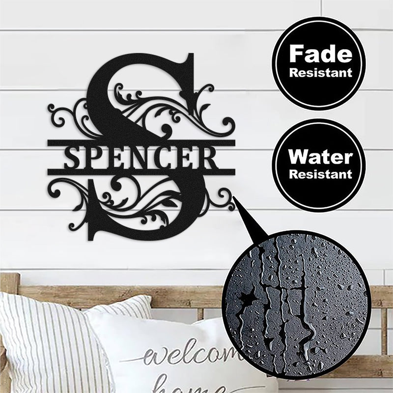 Custom Last Name Sign Wall Decor
