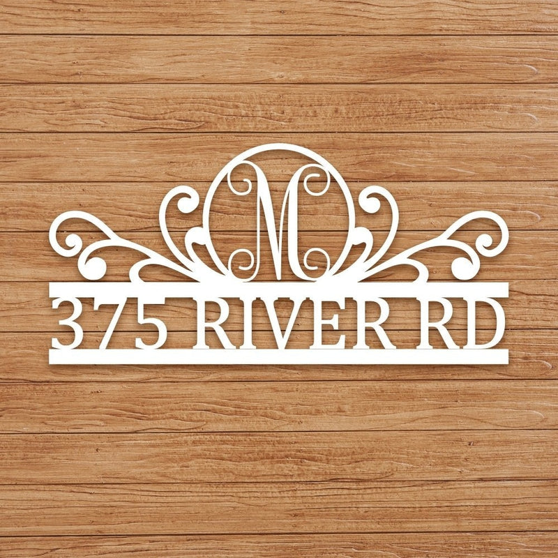 Personalized Home Address Signs,  Metal House &amp; Garden Number Signs