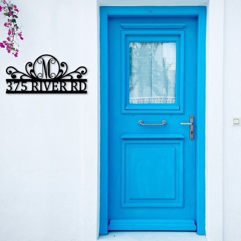 Personalized Home Address Signs,  Metal House &amp; Garden Number Signs