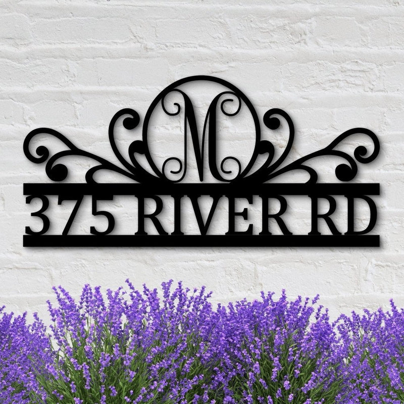 Personalized Home Address Signs,  Metal House &amp; Garden Number Signs