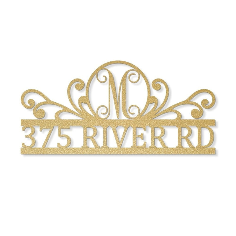 Personalized Home Address Signs,  Metal House &amp; Garden Number Signs